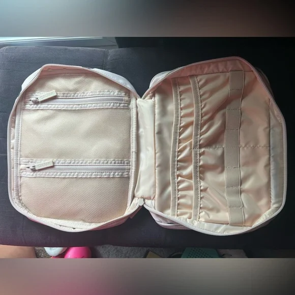 Calpak Cream and Black Polka Dot Tech Organizer - Picture 4 of 6